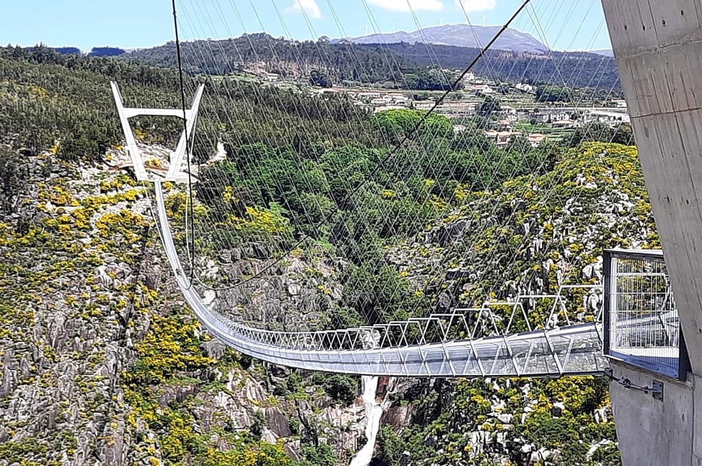 Portugal Tem A Maior Ponte Suspensa Para Pedestres Do Mundo