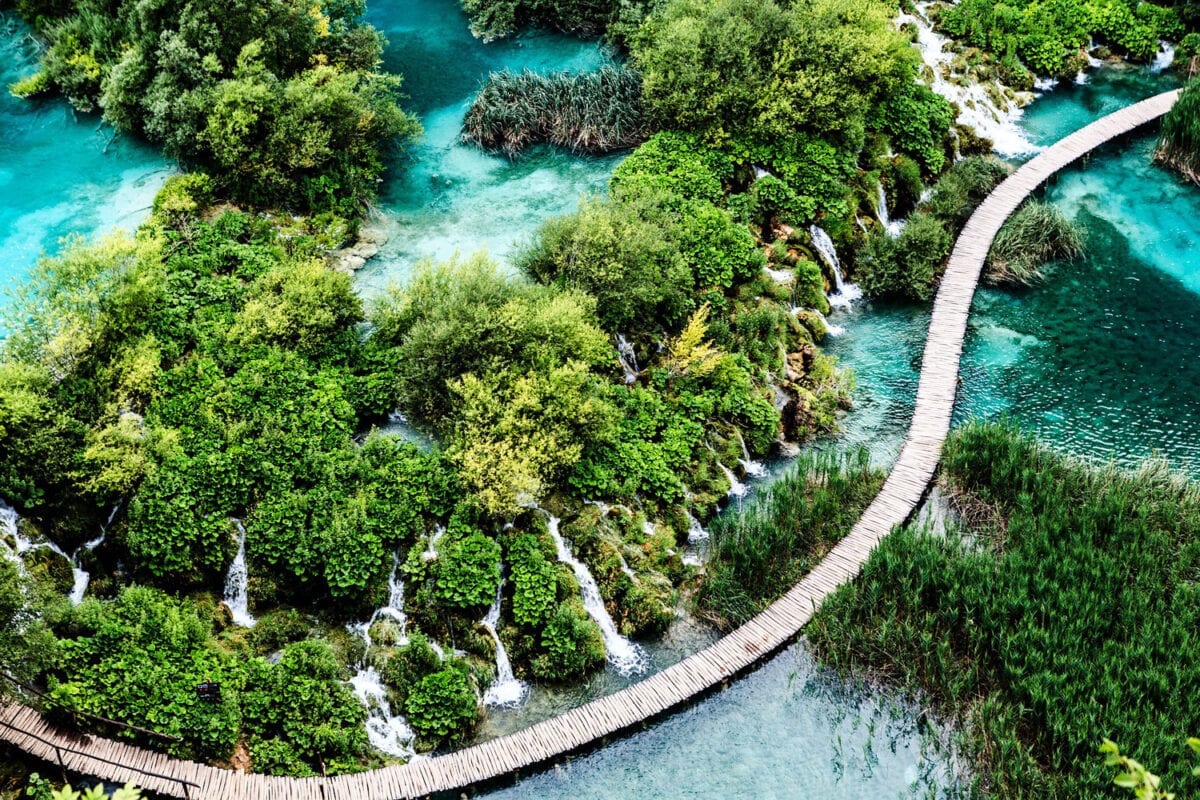 Lagos de Plitvice na Croácia
