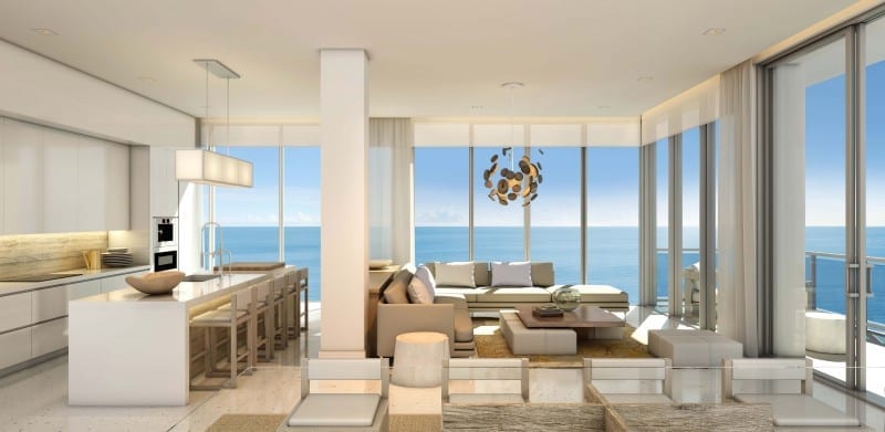 1 Hotel & Homes South Beach Penthouse Living Room Rendering (1)2
