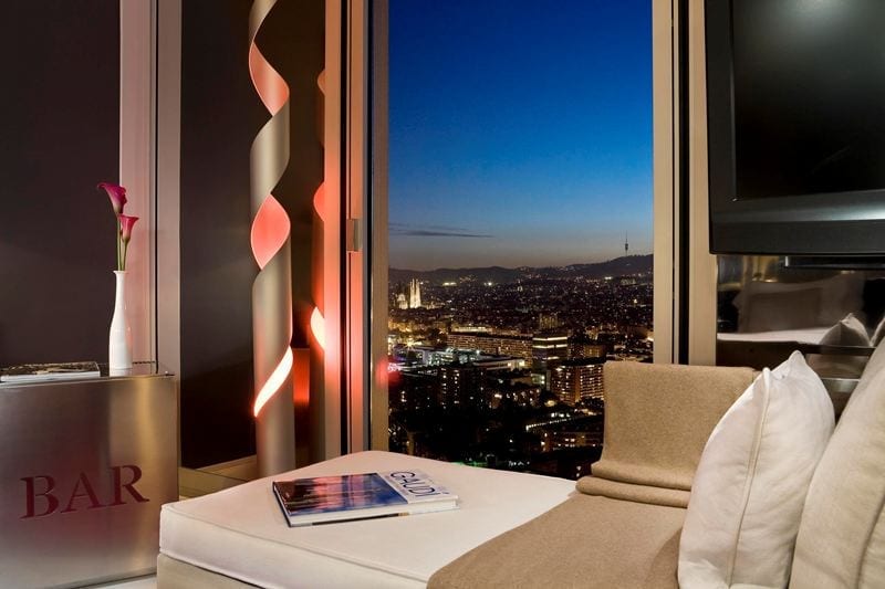 Gran Premium city view with Gaudi's Sagrada Familia cathedral