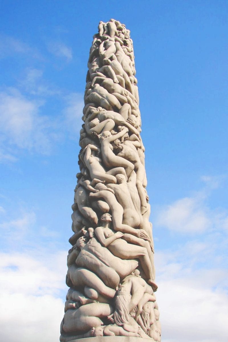 gustav vigeland monolite god save dadaism