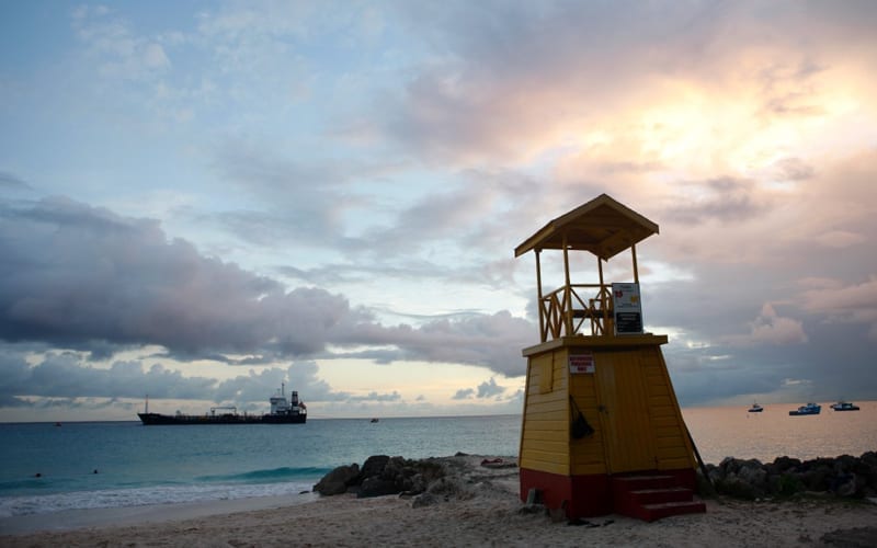 Barbados no Caribe