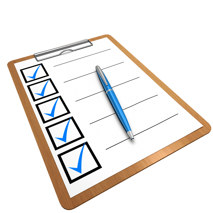 checklist-1622517_960_720