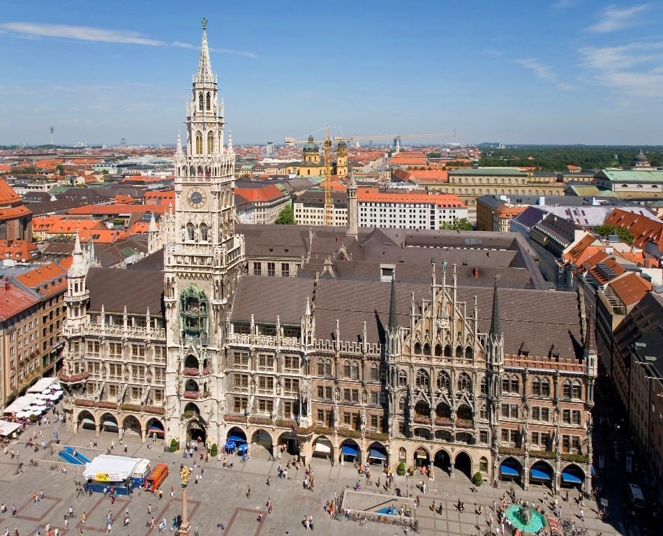 Marienplatz em Munique