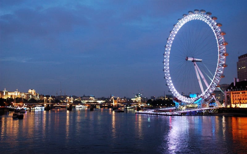 London Eye na capital inglesa