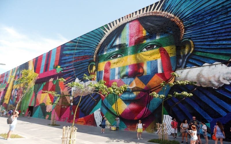 rIO DE jANEIRO: mURAL kOBRA