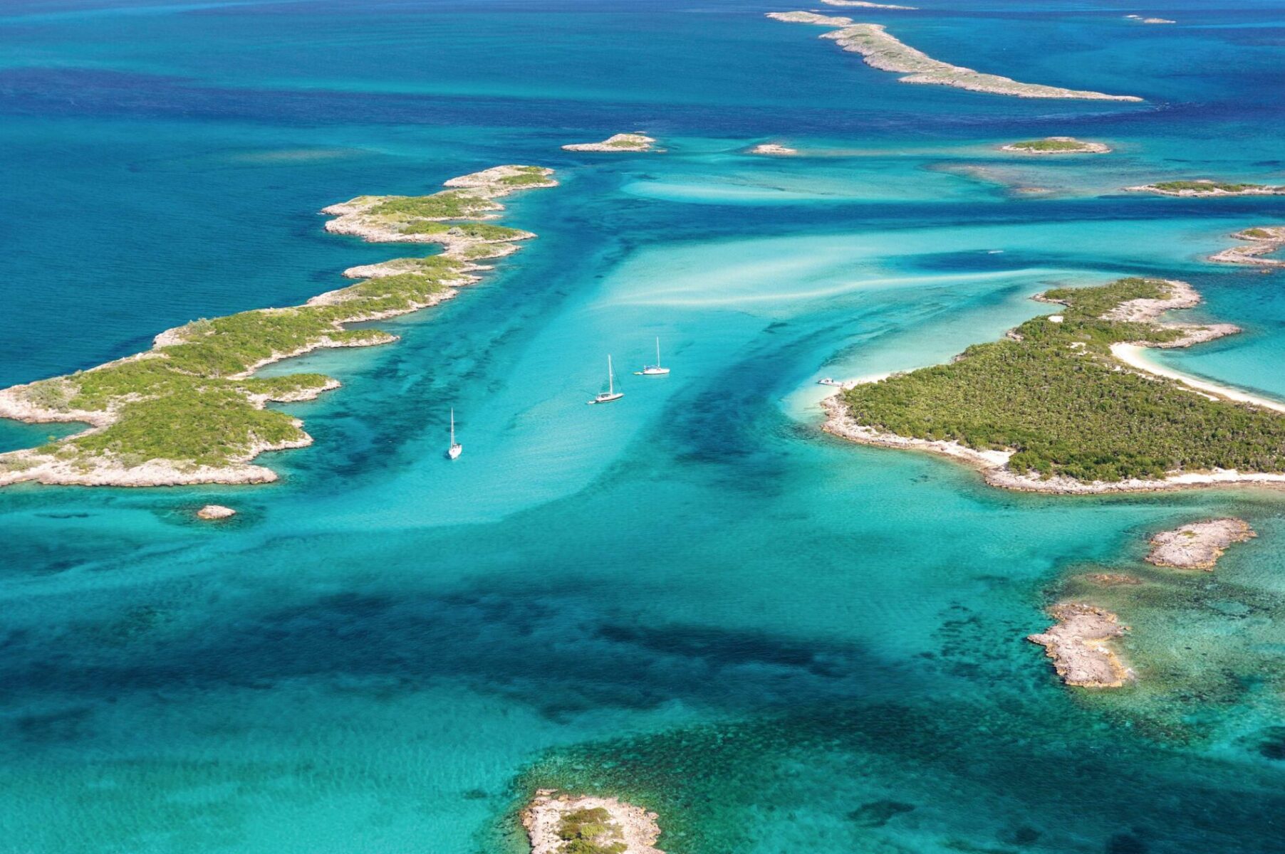 Exumas no Caribe