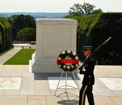 Mausoléu do Soldado Desconhecido em Washington, DC