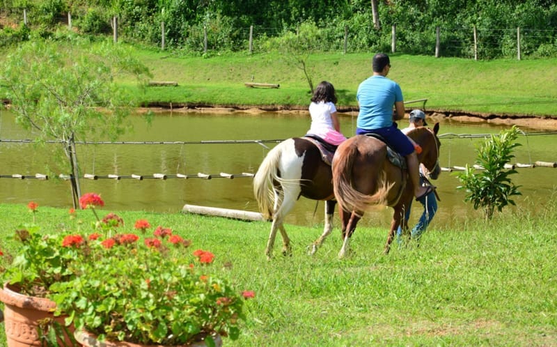 Recreação para adultos e crianças