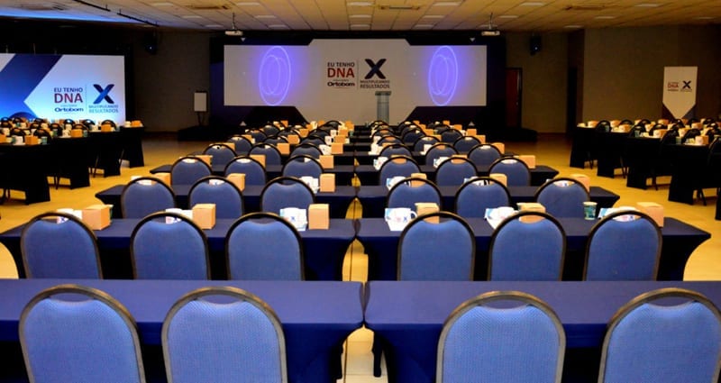 Espaço de eventos do Villa di Mantova