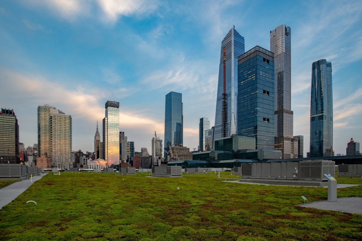 Javits Center Green Roof em NYC