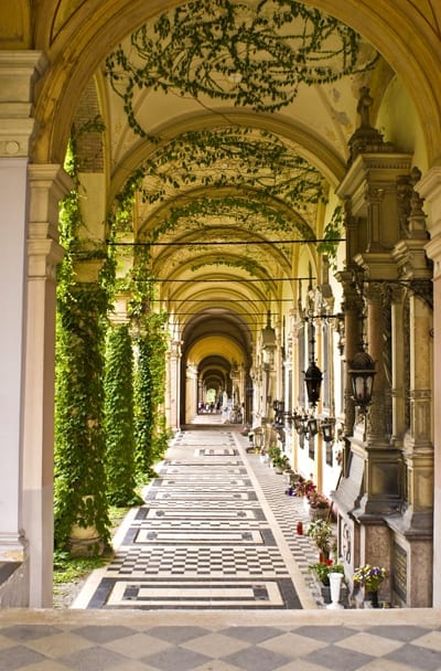 Cemitério Mirogoj em Zagreb