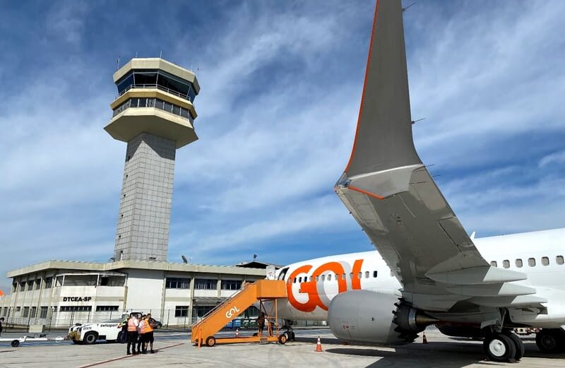 Boeing 737 MAX da GOL Linhas Aéreas