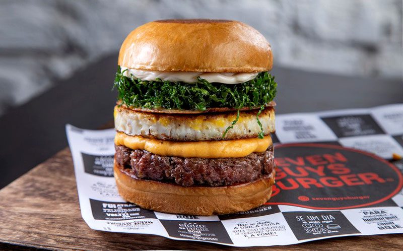 Seven Guys Burger no Dia do Hamburguer