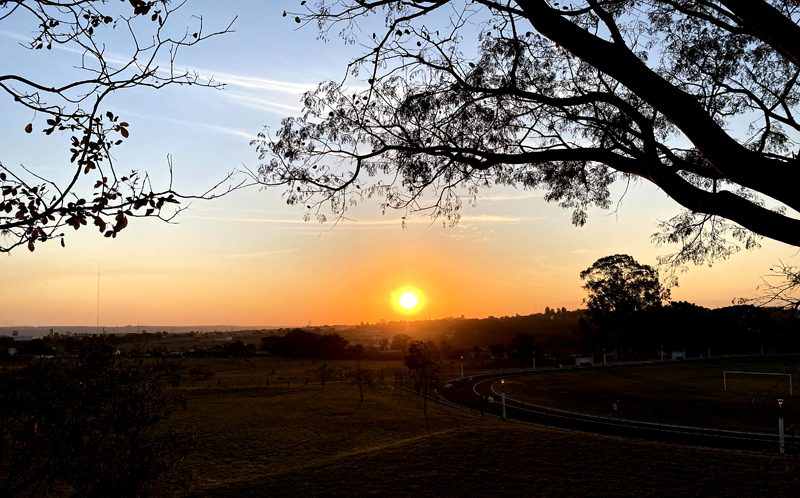 Por do sol