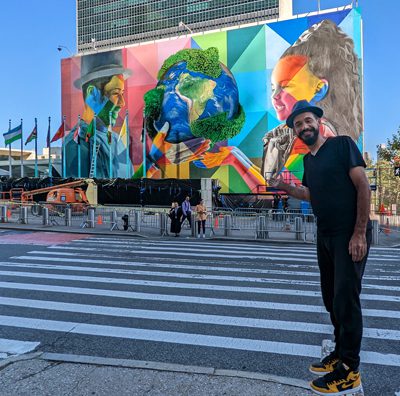 Eduardo Kobra, muralista brasileiro