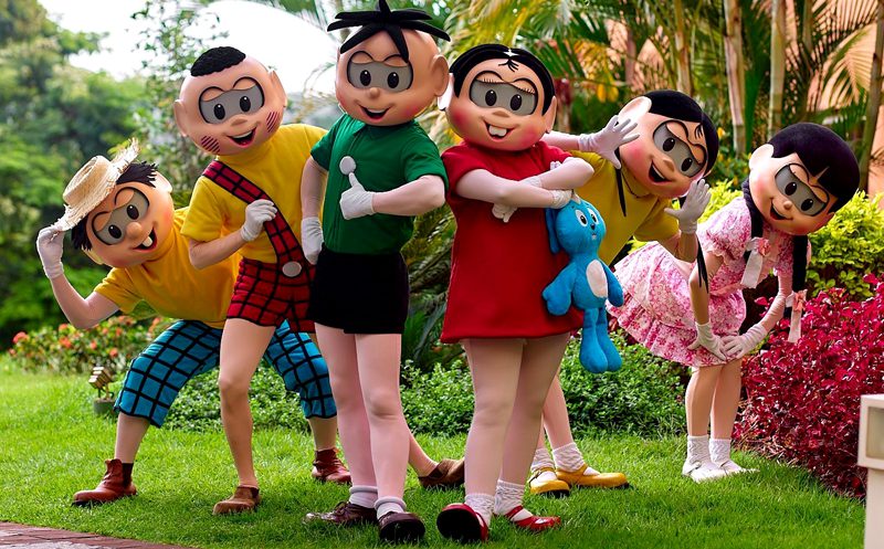 Turma da Mônica no Bourbon Atibaia Resort