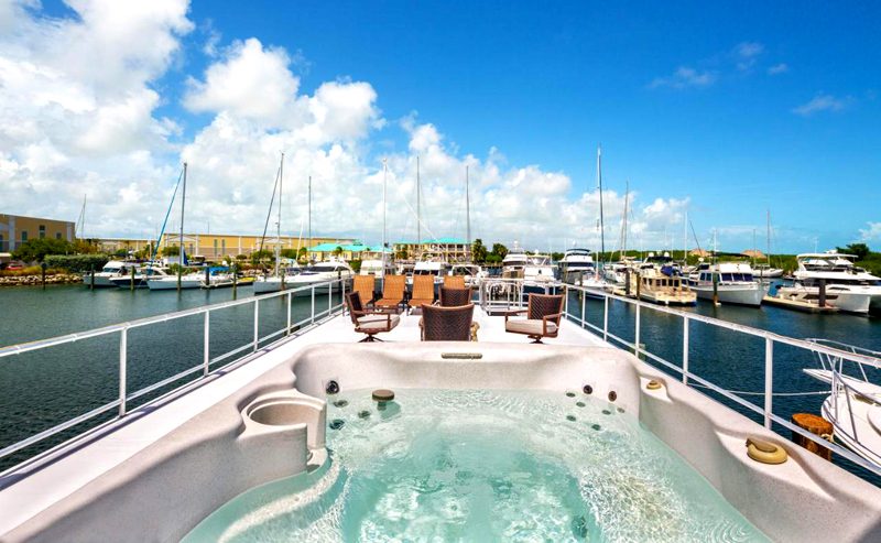 Hospedagem na água em Key West