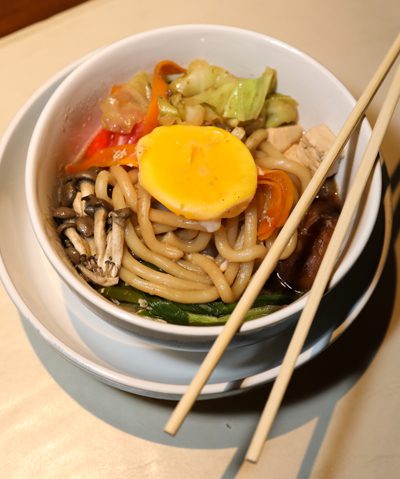 Sukiyaki o fondue japonês