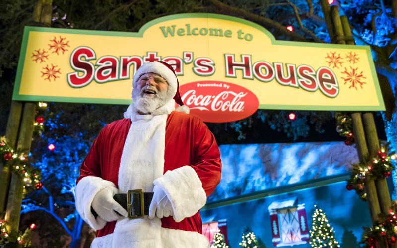 Encontro com Papai Noel no Christmas Town