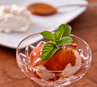 Receitas deliciosas: Sorvete de Queijo de Cabra