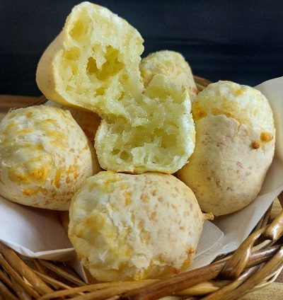 Pão de Queijo Mineiro com Queijo Minas do Cerrado
