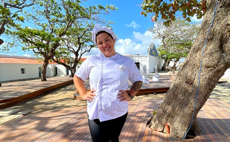 Chef Fernanda Wiethaeuper do restaurante Paiol