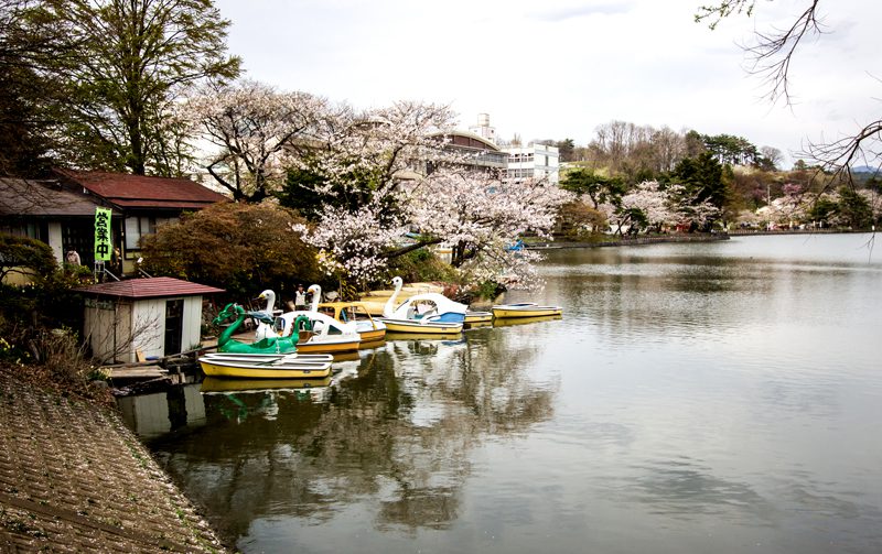 Morioka é cercada por montanhas e rios