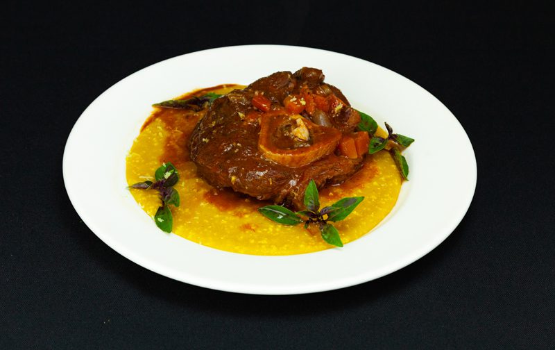 Ossobuco com polenta na rede Vila Galé