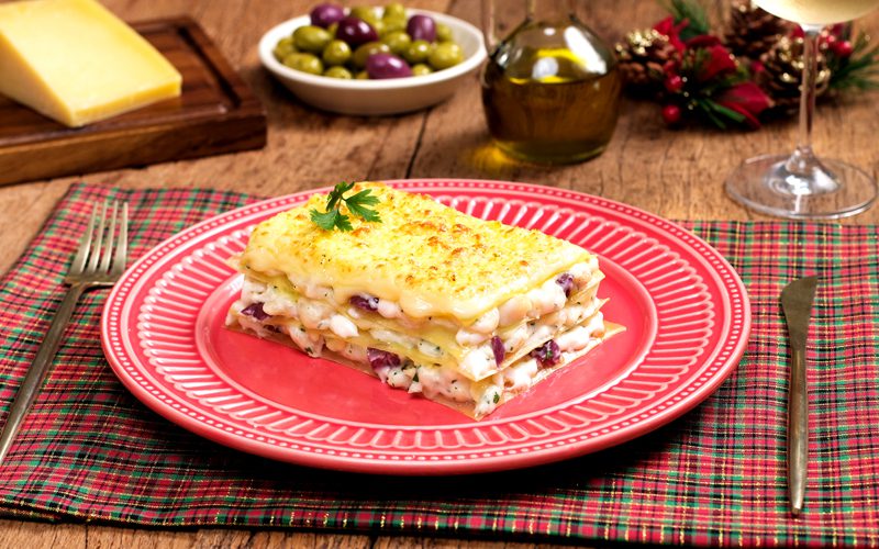Lasanha de Bacalhau