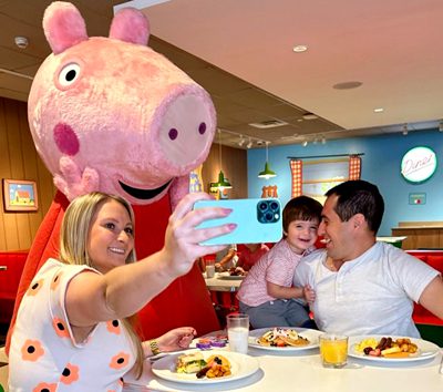 Café da Manhã com a Peppa Pig