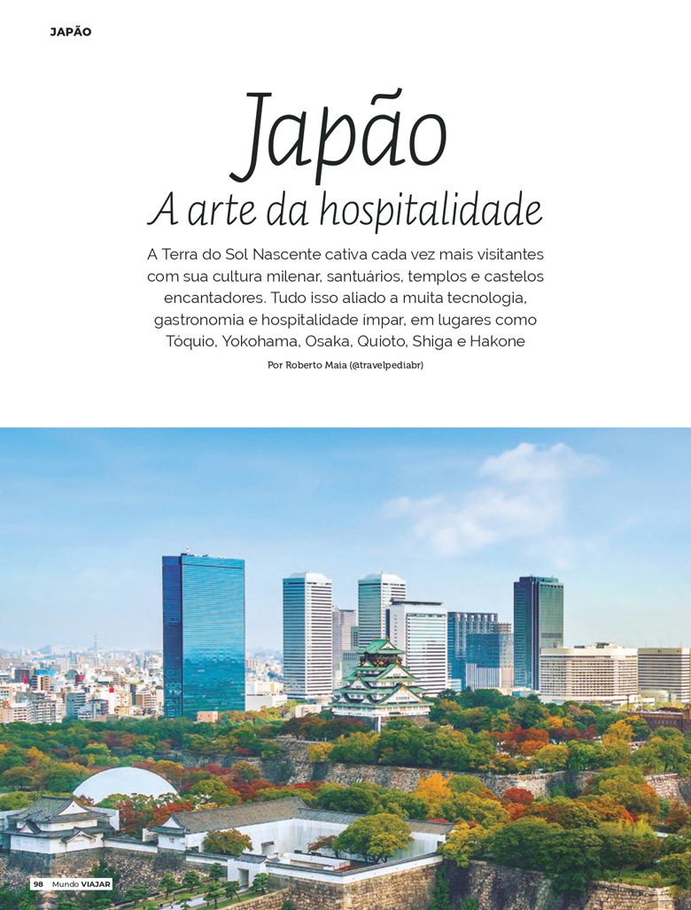 Revista Viajar: Japão