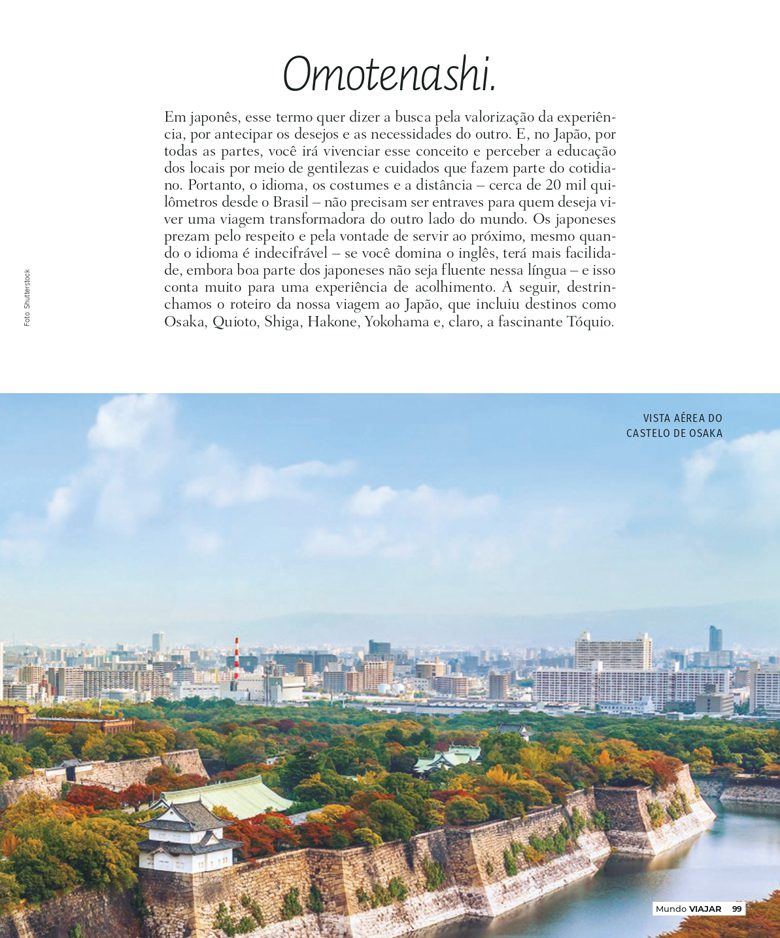 Revista Viajar: Japão