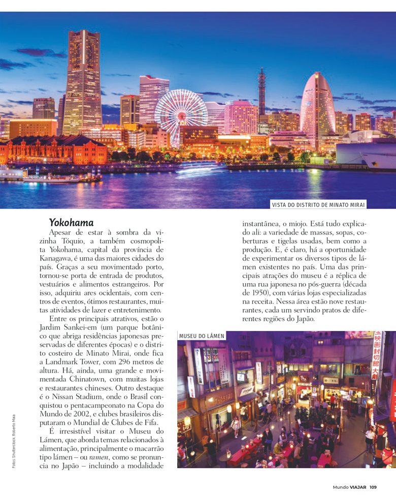 Revista Viajar, junho de 2023: Japão
