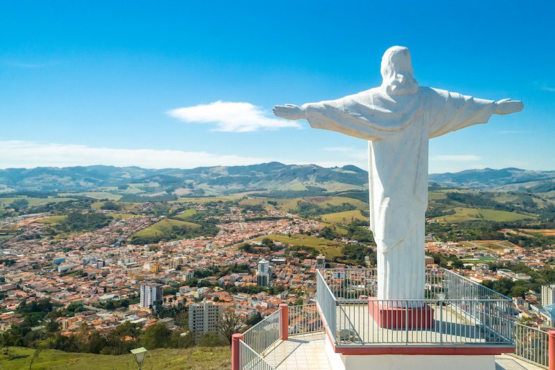 Cidade de Socorro no interior de São Paulo