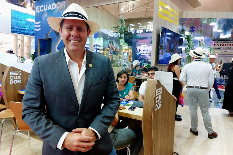 Diego Fernando Andrade Murtinho, subsecretário de Promoção do Equador