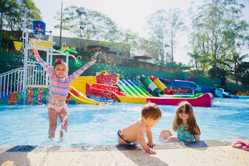 Parque aquático Thermas da Mata em Cotias