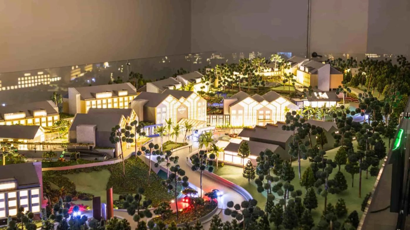 Maquete do Hard Rock Hotel Gramado atrai turistas