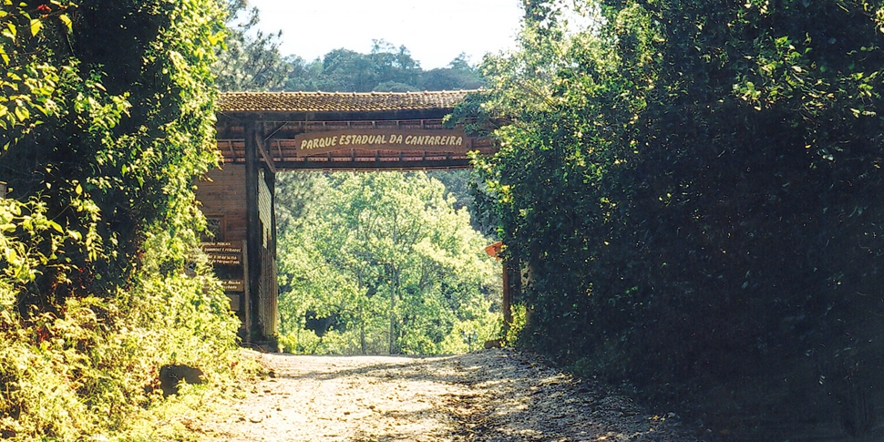 Parque Serra da Cantareira na Grande São Paulo