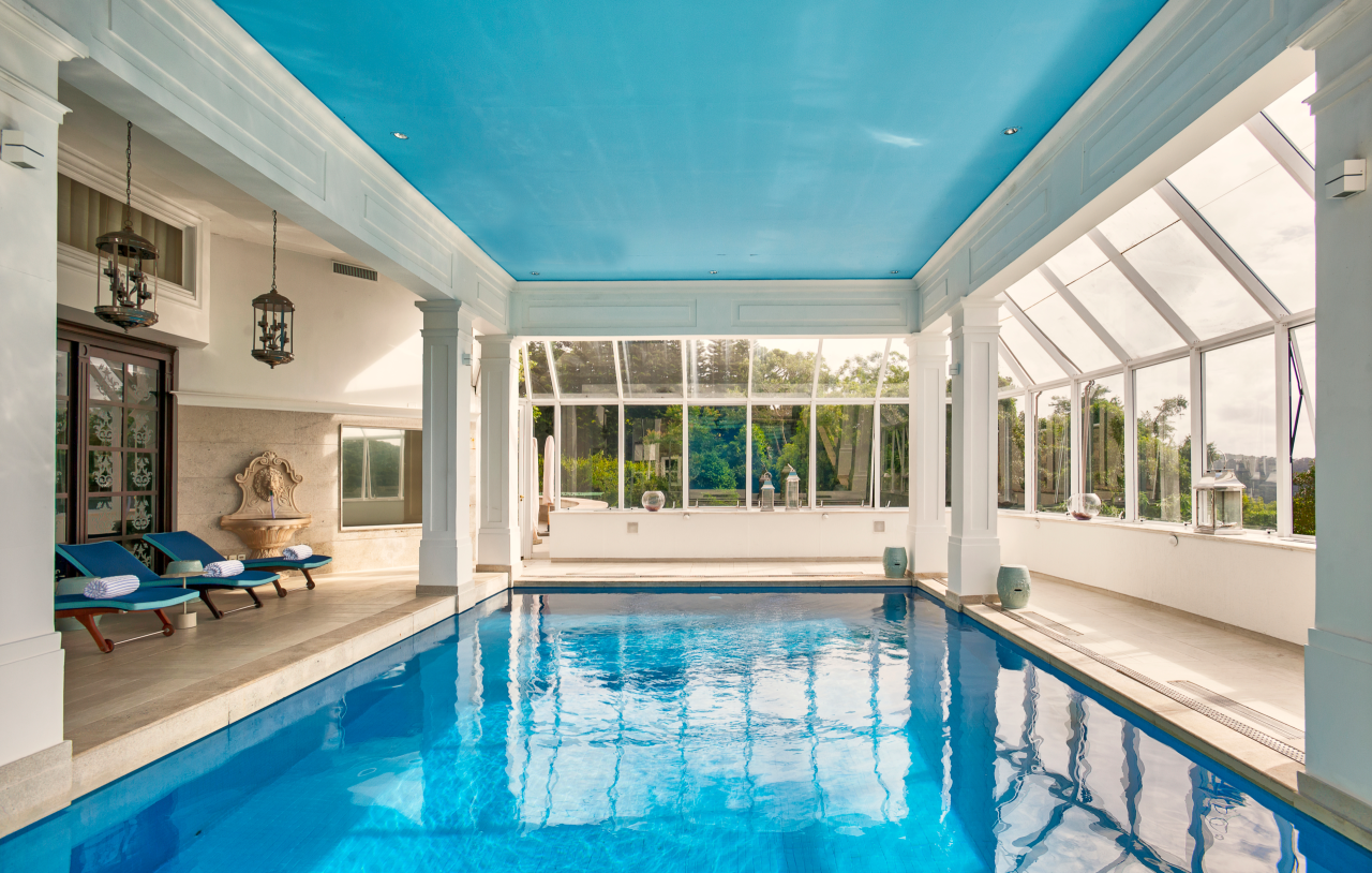 Piscina coberta do Castelo Saint Andrews