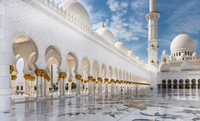 Mesquita em Abu Dhabi