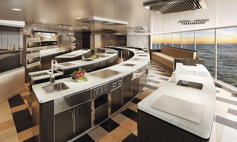 EXP Culinary Arts Kitchen - Regent Seven Seas