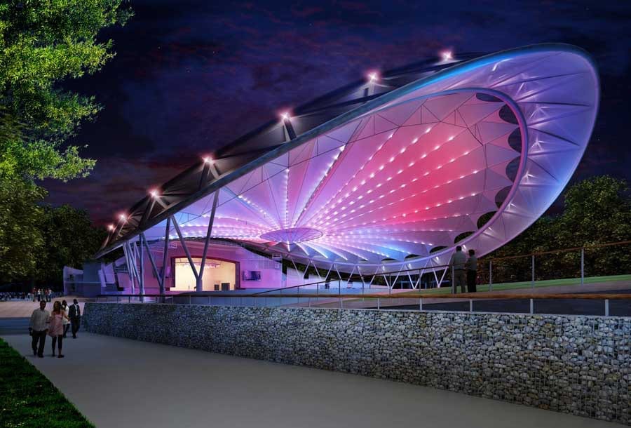 Amphitheater at Coney Island Boardwalk - foto socialiteheights.com