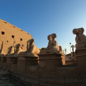 Templo em Luxor no Egito