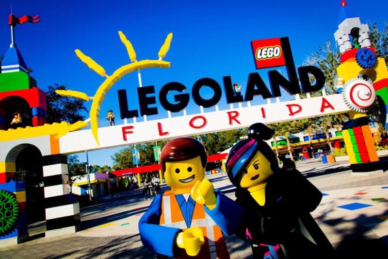 Legoland é destaque em Winter Haven na Flórida Central