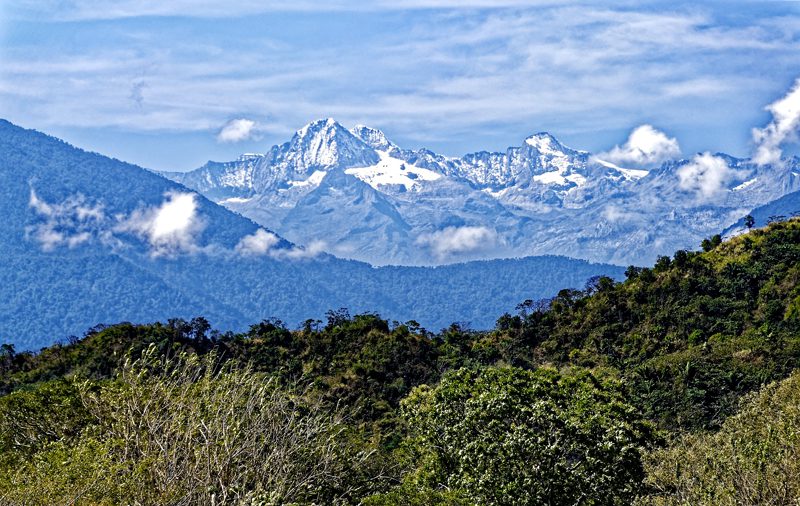 Sierra Nevada em Santa Marta na Colômbia