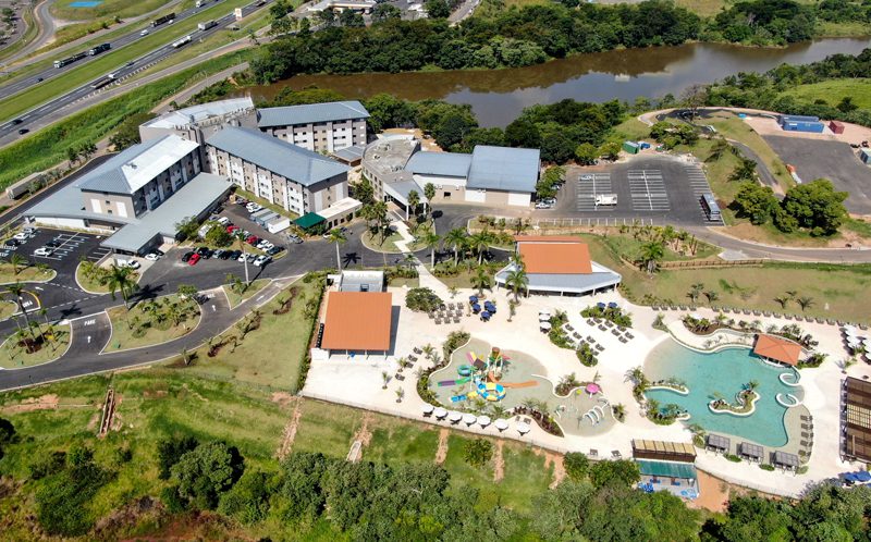 Vista aérea do Cyan Resort by Atlantica