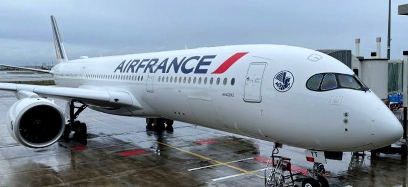Angers é o vigésimo A350-900 da Air France
