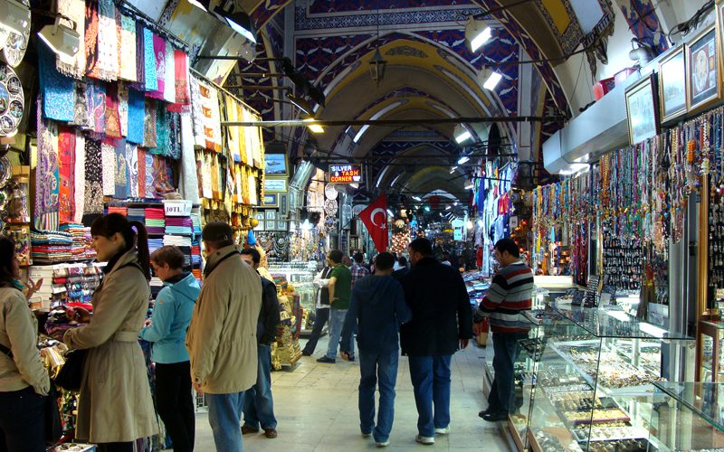 Grande Bazar em Istambul