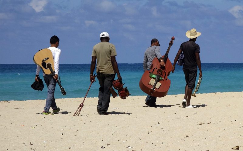 Em Cuba a música faz parte da cultura local